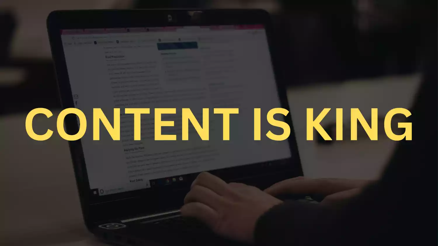 Content is King: Why Quality Content is Still Vital for SEO in 2023